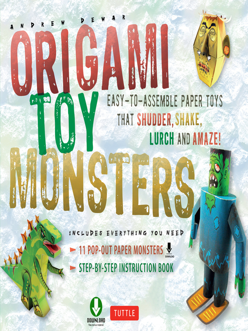 Title details for Origami Toy Monsters Kit Ebook by Andrew Dewar - Available